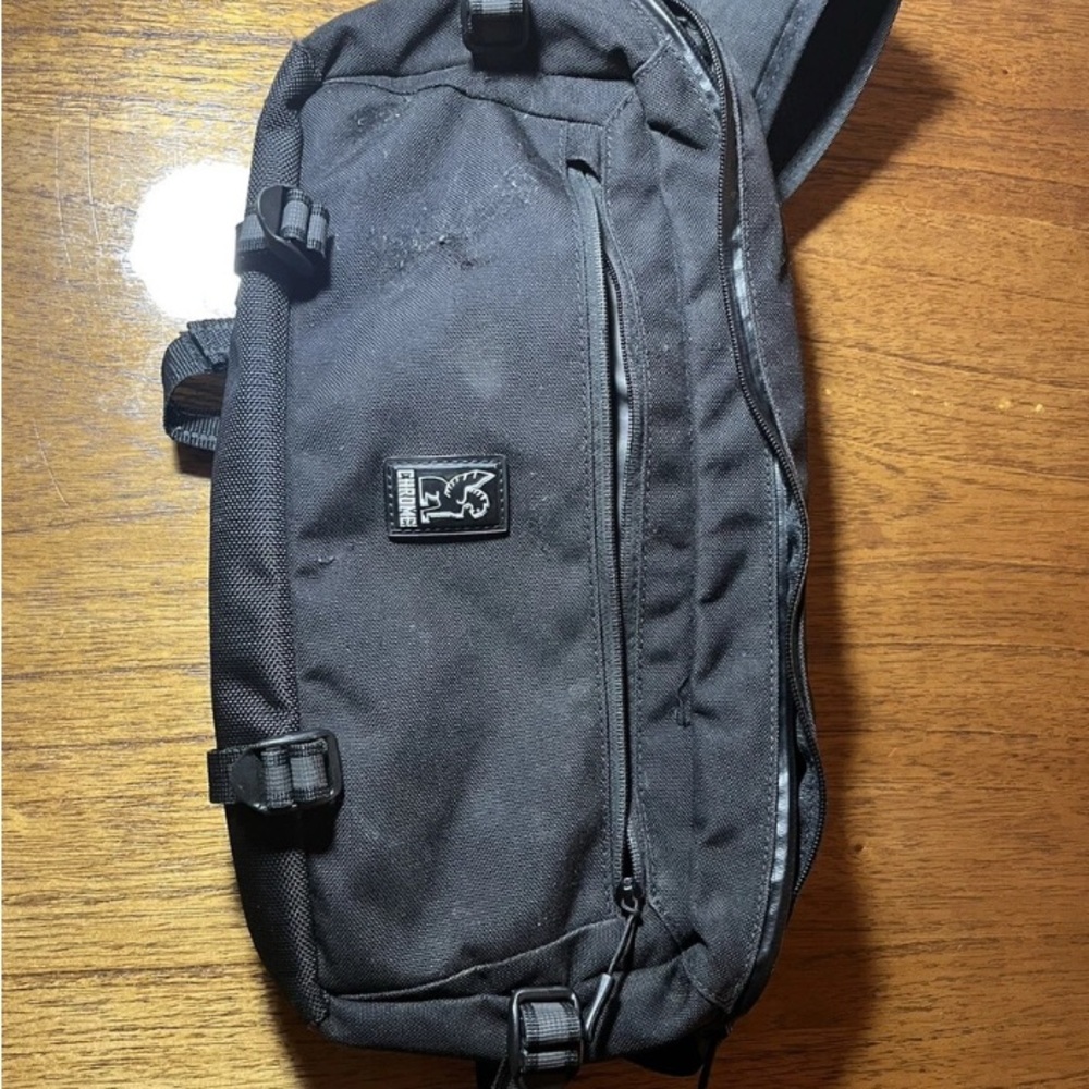 9L chrome industries Kadet Bag- Black